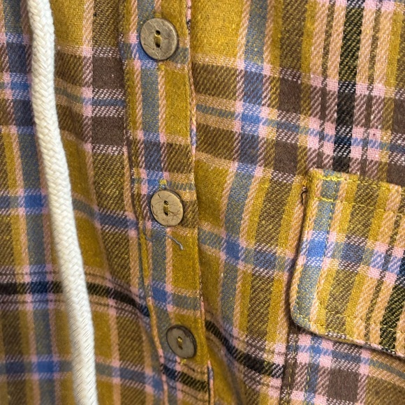 EASEL PLAID PRINTED HOODIE PULLOVER  NWT  Size Small - Picture 8 of 10